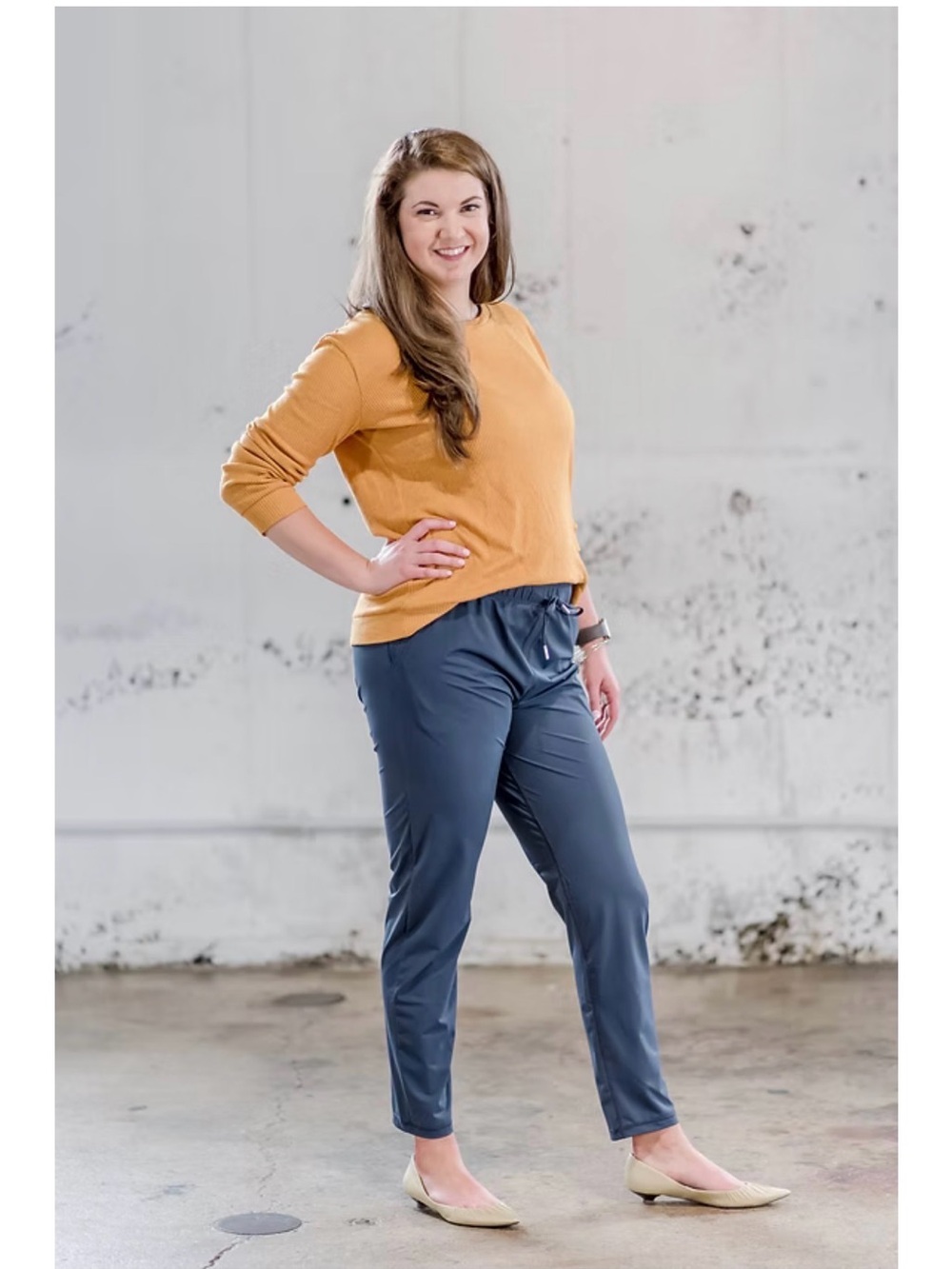 Zyia Everywhere Pant in Navy